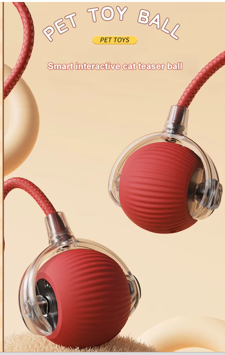 Automatic Moving Ball Dog Toy Teaser