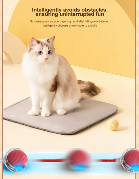 Automatic Moving Ball Dog Toy Teaser