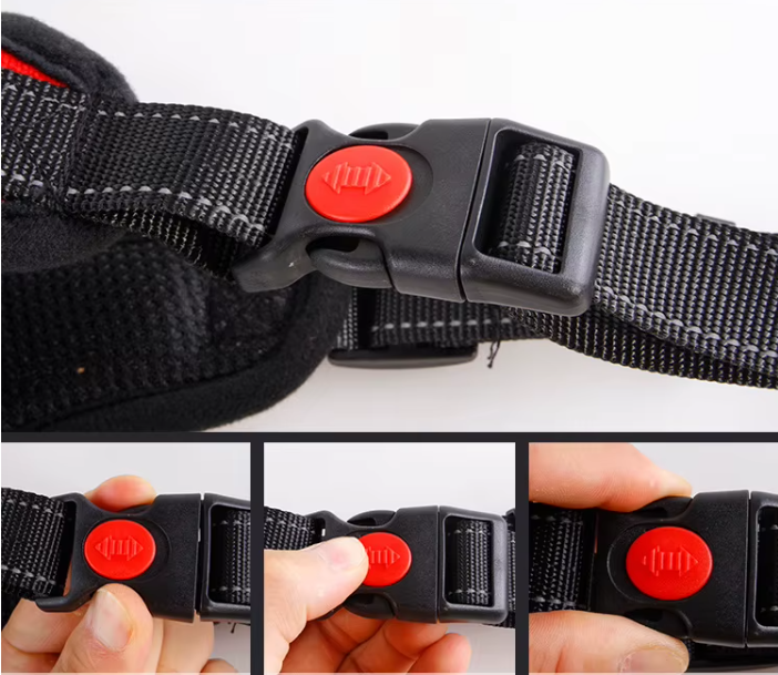 Reflective Breathable Multi-design Big Pet Dog Harness